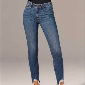 Abercrombie & Fitch High Rise Ankle Jeans